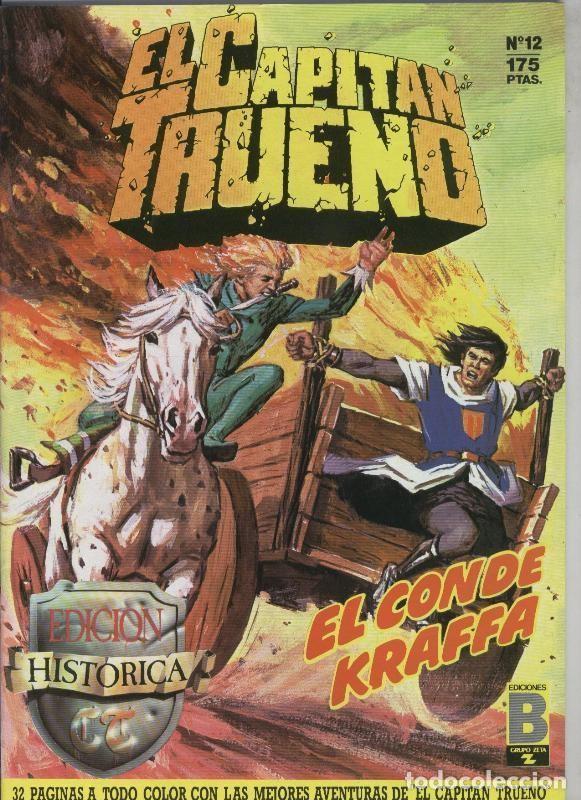 Comics: El Capitan Trueno color, edicion Historica numero 012: El conde Kraffa - Victor Mora-Ambros, etc