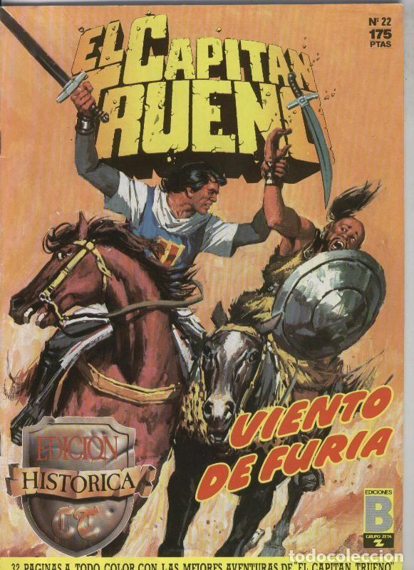 Comics: El Capitan Trueno color, edicion Historica numero 022: Viento de furia - Victor Mora-Ambros, etc
