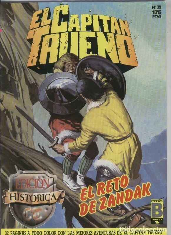 Comics : El Capitan Trueno color, edicion Historica numero 039: El reto de Zandak - Victor Mora-Ambros, etc
