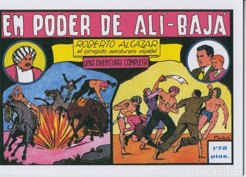 Comics: Roberto Alcazar y Pedrin facsimil numero 0048: En poder de Ali Baja - Varios
