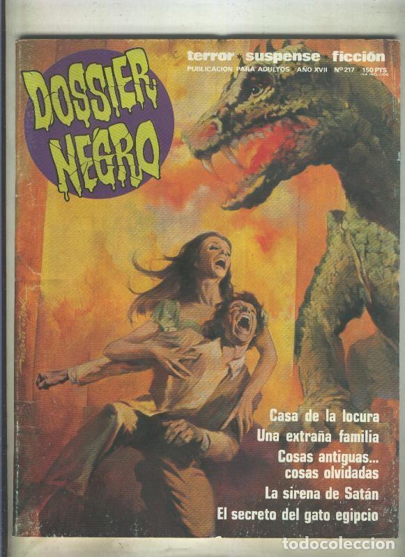 C&oacute;mics: Dossier Negro numero 217 - Varios - Foto 1