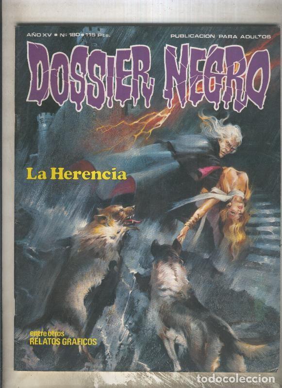 C&oacute;mics: Dossier Negro numero 180 (numerado 2 en trasera) - Varios - Foto 1