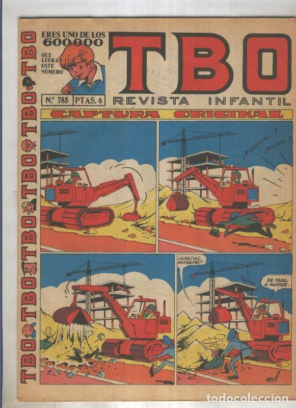 C&oacute;mics: TBO numero 785: Captura original (Coll), (numerado 2 en trasera) - Varios