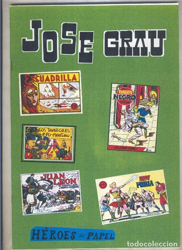 C&oacute;mics: Heroes de Papel numero 63: Jose Grau - Varios