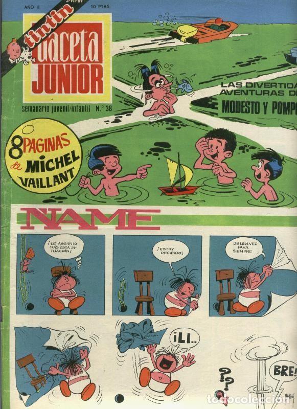 Comics: Gaceta Junior numero 38 - Varios