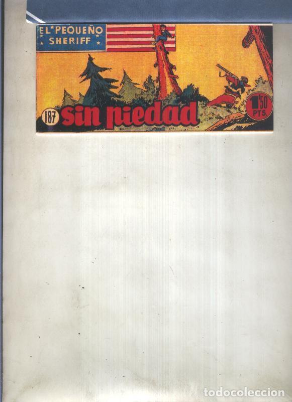 C&oacute;mics: El Peque&ntilde;o Sheriff facsimil numero 187: Sin piedad - Zuffi