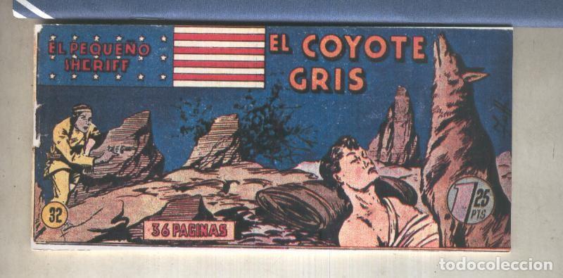 Fumetti: El Peque&ntilde;o Sheriff facsimil numero 032: El coyote gris - Zuffi