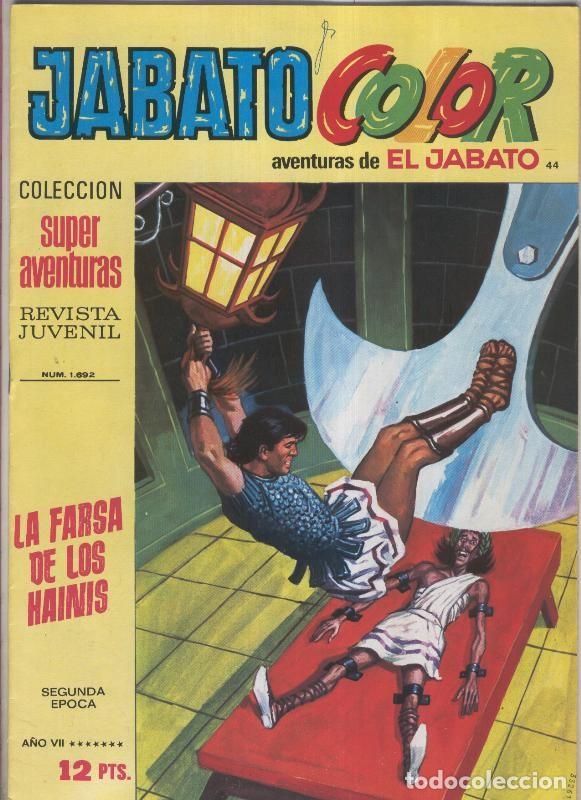 Comics: Jabato color segunda epoca numero 044: La farsa de los Hainis - Victor Mora-Francisco Darnis