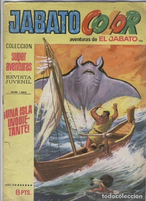 Comics: Jabato color primera epoca numero 106: Una isla inquietante - Victor Mora