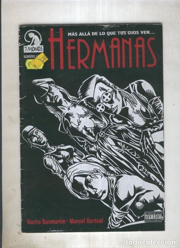 Comics: Fanzine: Mas a lla de lo que tus ojos ven: hermanas numero 1 - Nacho sanmartin- Manuel bartual