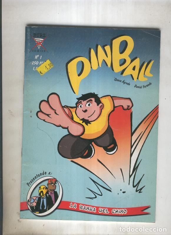 Comics: Pinball:La banda del chino numero 1 - Queco agreda- Daniel Foronda