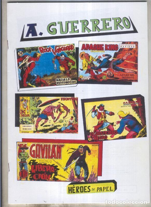 Comics : Heroes de Papel numero 52: Antonio Guerrero (numerado 2 en trasera) - Antonio Guerrero