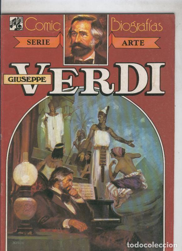 C&oacute;mics: Comic Biografias numero 07: Verdi - Adolfo Usero
