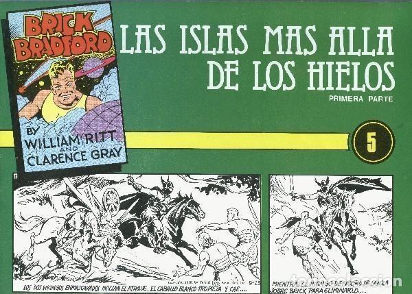 C&oacute;mics: Brick Bradford numero 05: las islas mas alla de los hielos, primera parte - Clarence Gray-Williams R