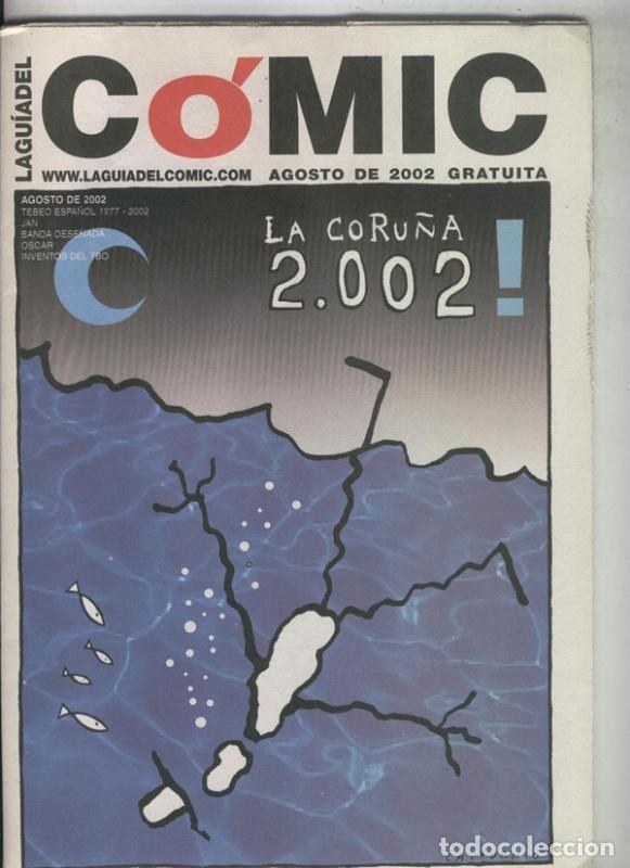 C&oacute;mics: Fanzine: La guia del comic agosto 2002 - Varios - Foto 1