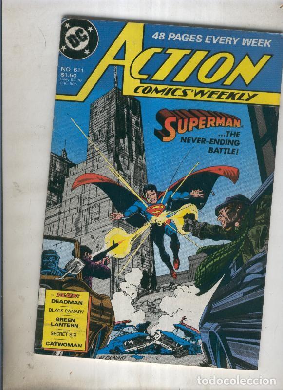 C&oacute;mics: Action comics weekly 611 superman the never ending battle - Varios - Foto 1