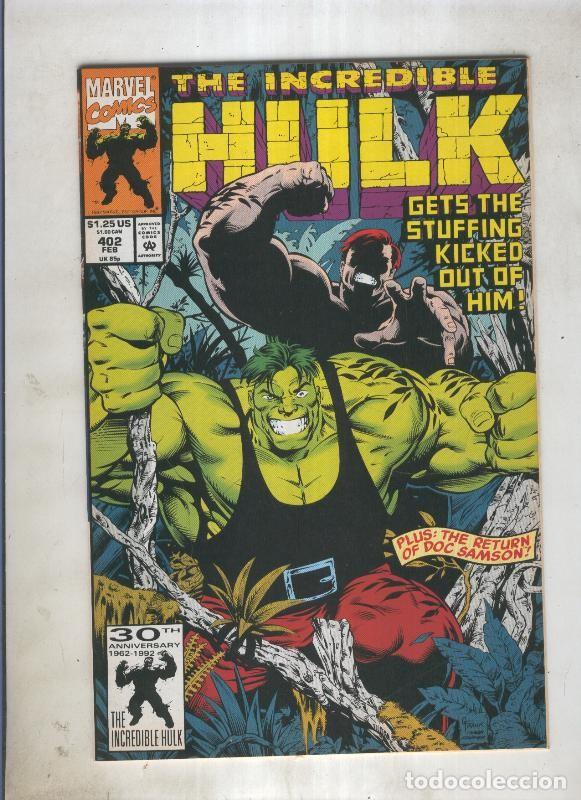 C&oacute;mics: The incredible hulk numero 402 - Varios - Foto 1
