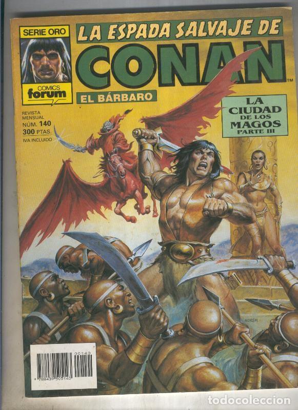 C&oacute;mics: La espada de conan el barbaro numero 140 - Varios - Foto 1