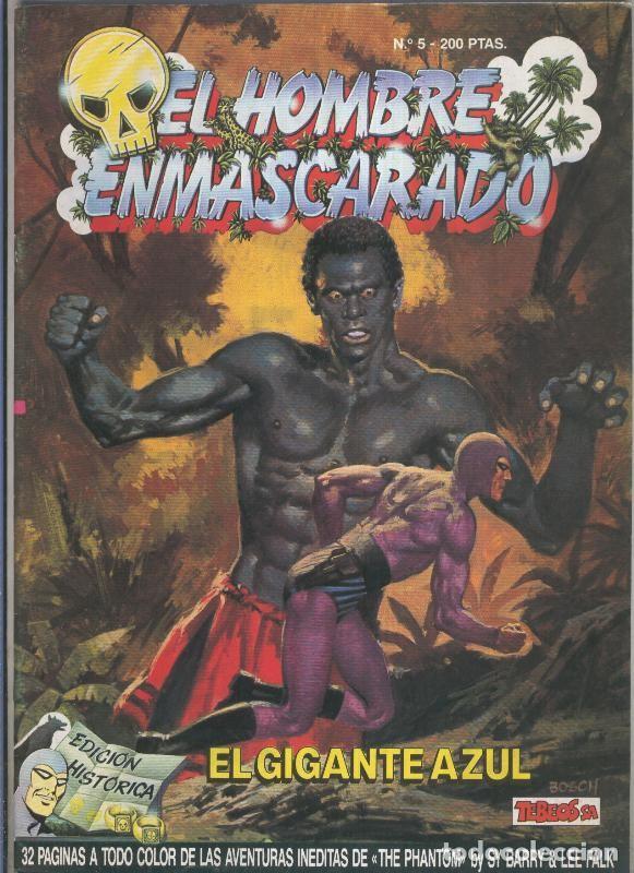 Comics: El Hombre Enmascarado numero 05 (numerado 1 en trasera) - Lee Falk