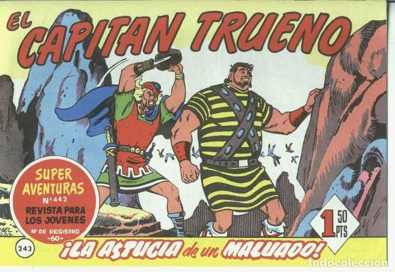 Comics: El Capitan trueno facsimil numero 243: La astucia de un malvado (numerado 1 - Angel Pardo-Victor Mor