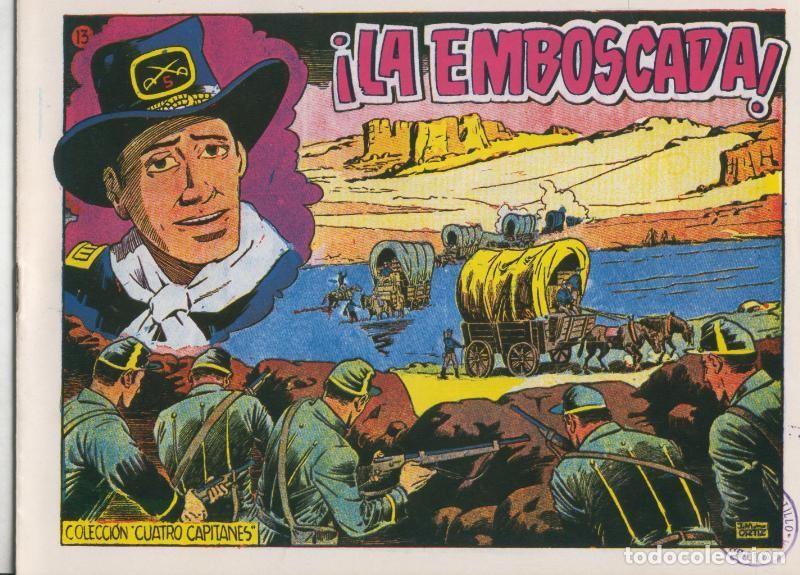 C&oacute;mics: Cuatro Capitanes, facsimil numero 13: La emboscada - Varios - Foto 1