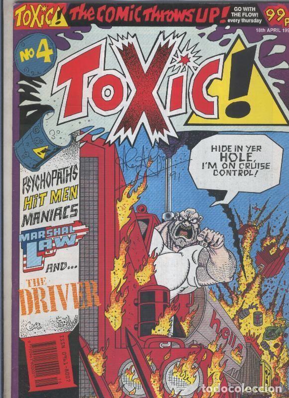 C&oacute;mics: Toxic revista inglesa de comics numero 4 - Varios - Foto 1
