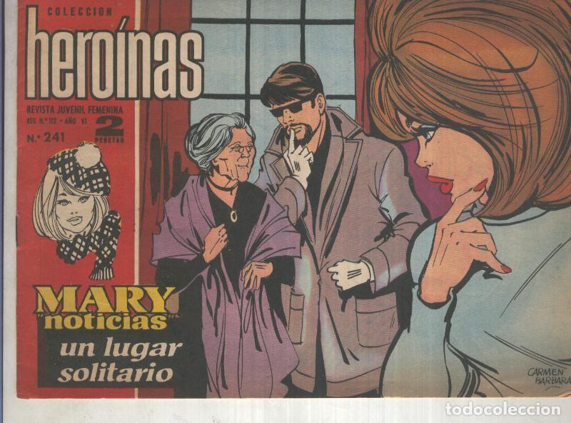Comics: Mary Noticias numero 241 (trasera foto de Terence Stamp) - Roy Mark-Carmen barbara