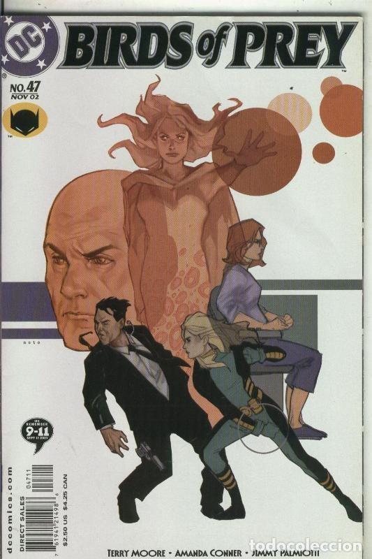Fumetti: Birds of Prey numero 47 (cubierta estropeada y abierta en su parte inferior lado lomo) - varios