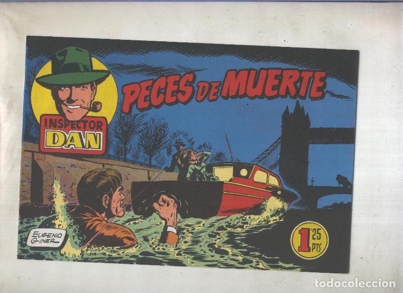 C&oacute;mics: Inspector Dan facsimil numero 54: Peces de muerte - Eugenio Giner - Foto 1