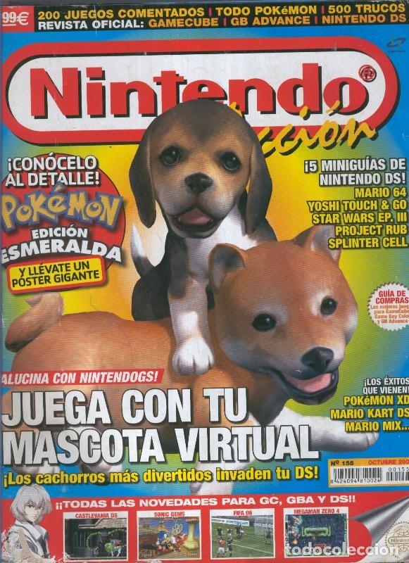 Comics: Nintendo numero 155 (bajos de la cubierta con leve deterioro por mordedura algun animal compa&ntilde;ia) -