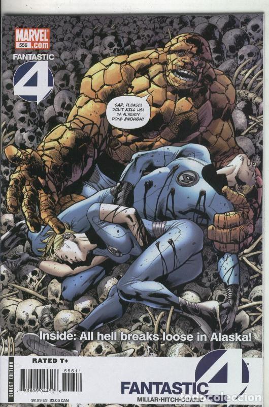 C&oacute;mics: Fantastic Four numero 556 - Mark Millar - Bryan Hitch - Foto 1
