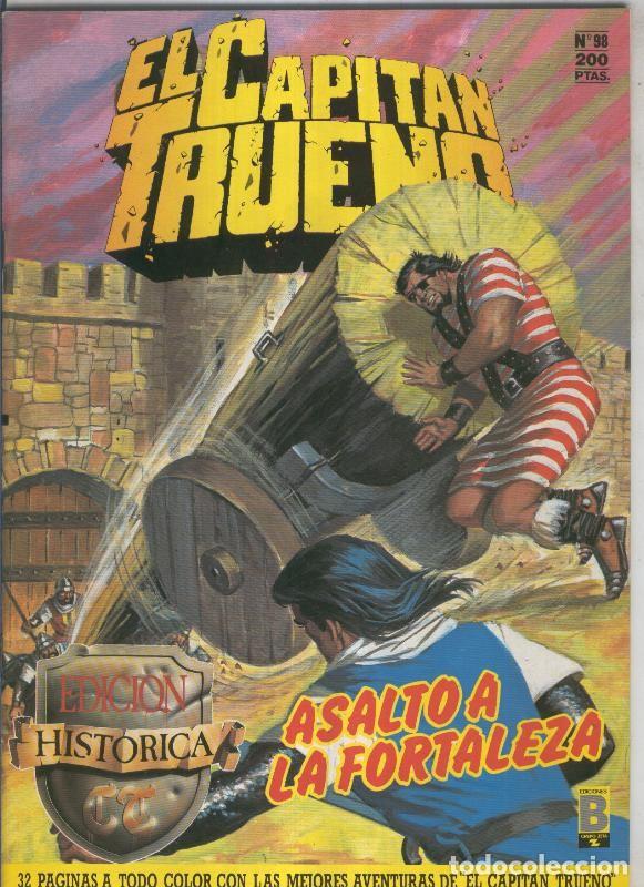 Comics: El Capitan Trueno edicion historica numero 098: Asalto a la fortaleza - Victor Mora-Ambros-Pardo-Ant