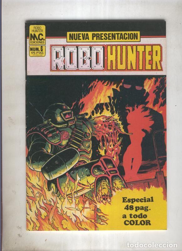 C&oacute;mics: Robo Hunter numero 6: Bax The Burner (numerado 2 en trasera) - Wagner-Ian Gibson
