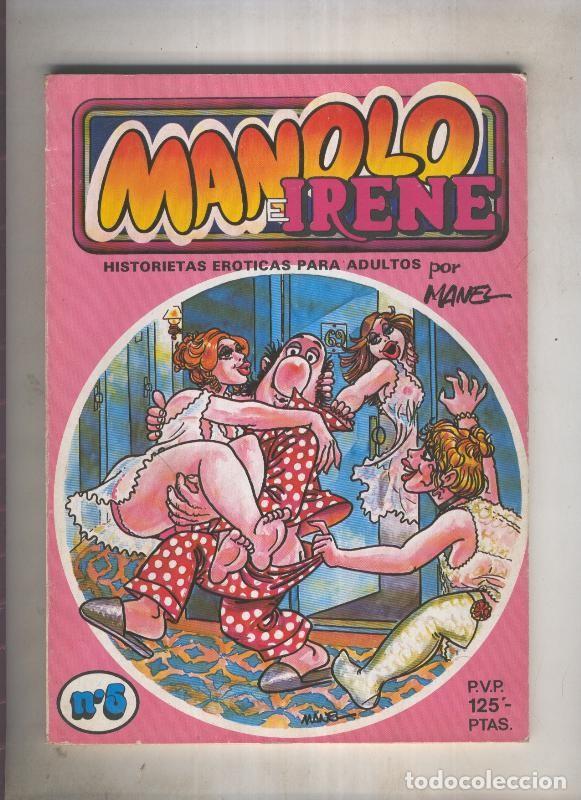 C&oacute;mics: Manolo e Irene numero 5 (numerado 2 en trasera) - Manel - Foto 1