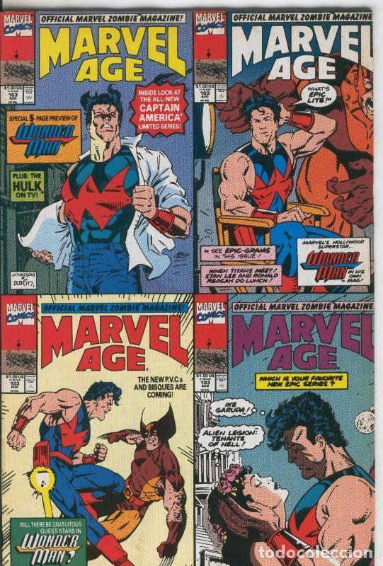 C&oacute;mics: Marvel Age numero 103 de 1991 - Varios - Foto 1