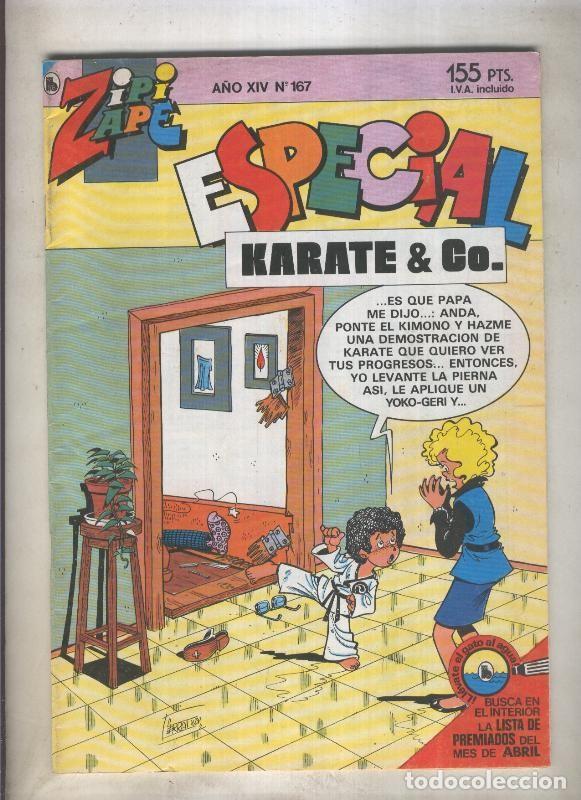 Comics: Zipi y Zape especial numero 167: Karate & Co (numerado 1 en trasera) - Varios