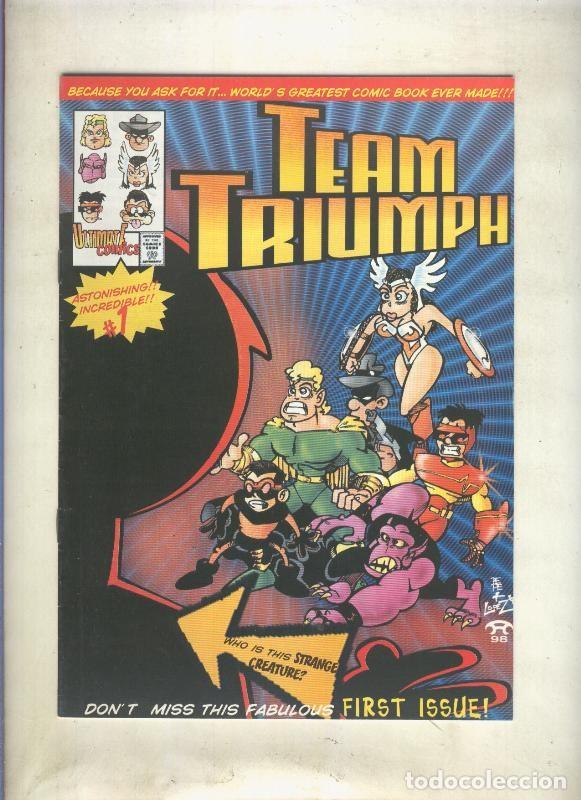 C&oacute;mics: Fanzine: Team Triumph numero 1 - Varios - Foto 1