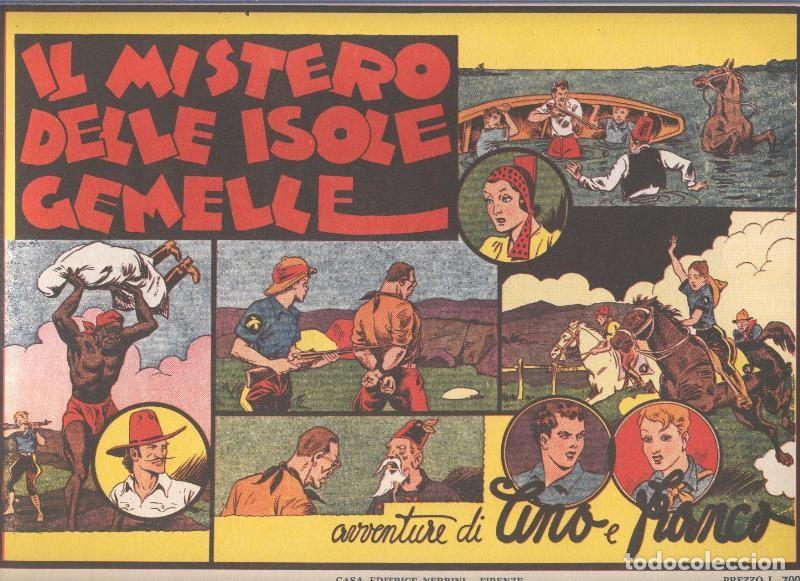 Comics: Gino e Franco volumen 16 (1974): Il mistero delle isole gemelle - Lyman Young