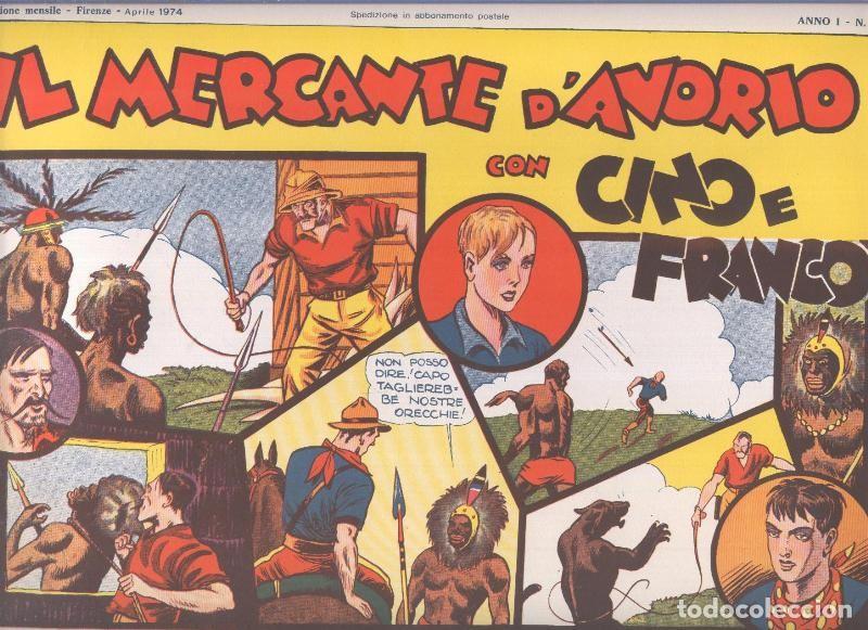 Fumetti: Gino e Franco volumen 12 (1974): Il mercante d,avorio - Lyman Young