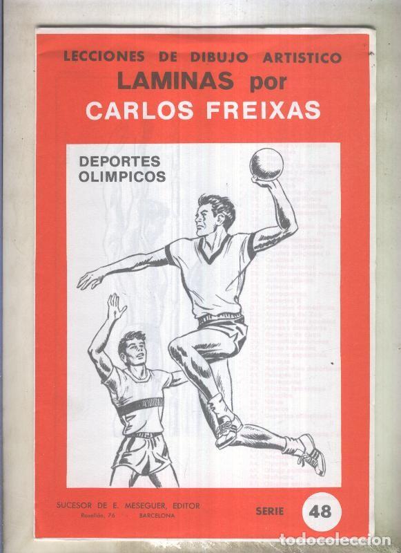 Fumetti: Lecciones de dibujo artistico serie numero 48: Deportes Olimpicos por Carlos Freixas - Carlos Freixa