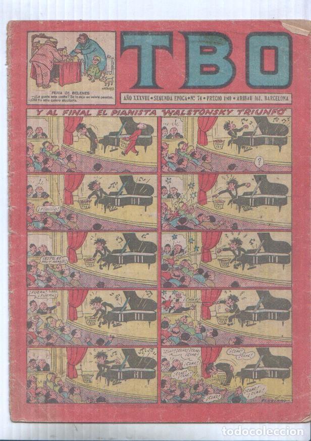 C&oacute;mics: TBO numero 074 (numerado 1 en trasera) - Varios - Foto 1