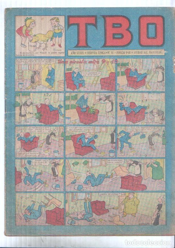 C&oacute;mics: TBO numero 081 (numerado 1 en trasera) - Varios - Foto 1