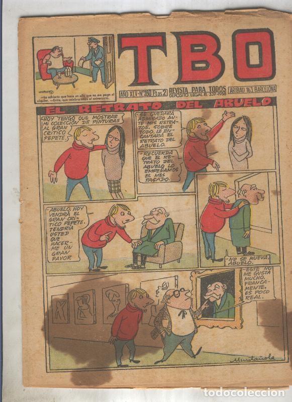 Comics: TBO numero 280: El retrato del abuelo (Munta&ntilde;ola) - Varios