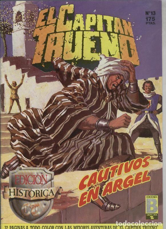 Comics : El Capitan Trueno color, edicion Historica numero 013: Cautivos en Argel - Victor Mora-Ambros, etc