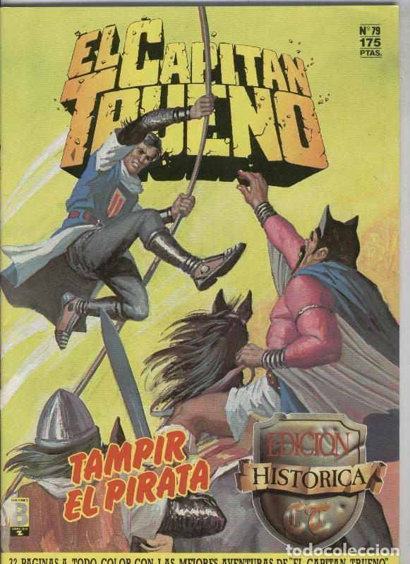 Comics : El Capitan Trueno color, edicion Historica numero 079: Tampir el pirata - Victor Mora-Ambros, etc