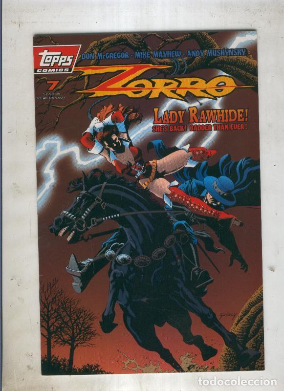 C&oacute;mics: ZORRO 1994 numero 07 - Don McGregor - Foto 1