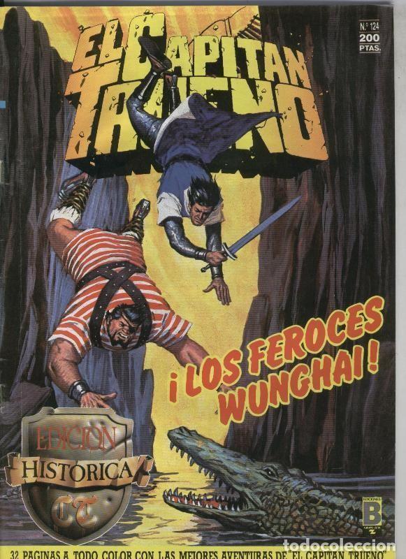Comics: El Capitan Trueno color, edicion Historica numero 124: Los feroces Wunghai - Victor Mora-Ambros, etc