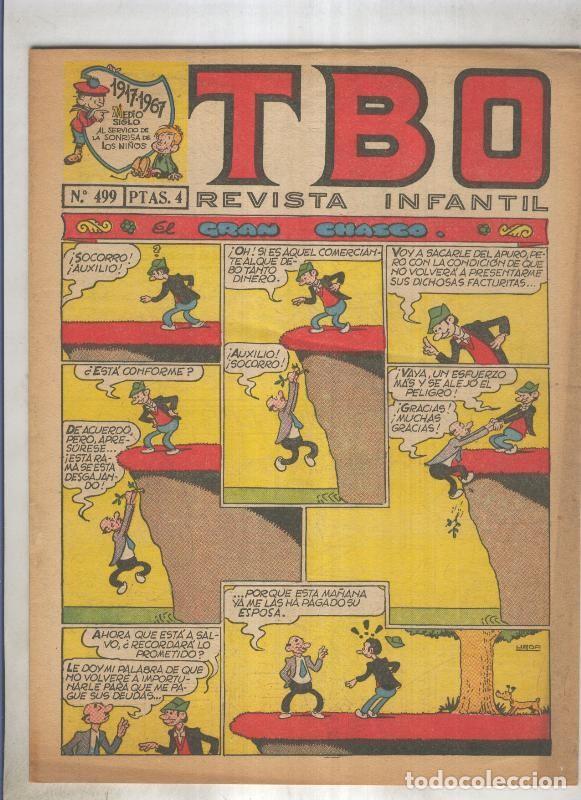 Fumetti: TBO numero 499: El gran chasco (Urda), (numerado 3 en trasera) - Varios