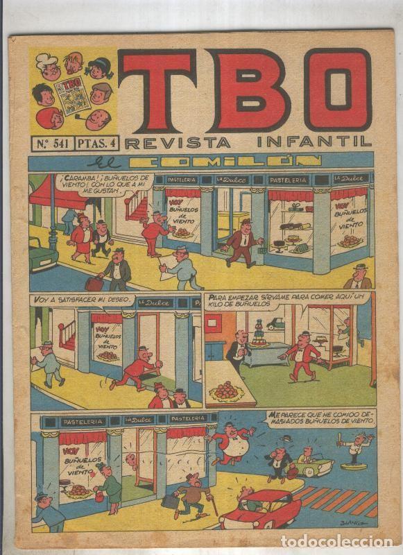 C&oacute;mics: TBO numero 541. El comilon (Blanco), (numerado 2 en trasera) - Varios - Foto 1