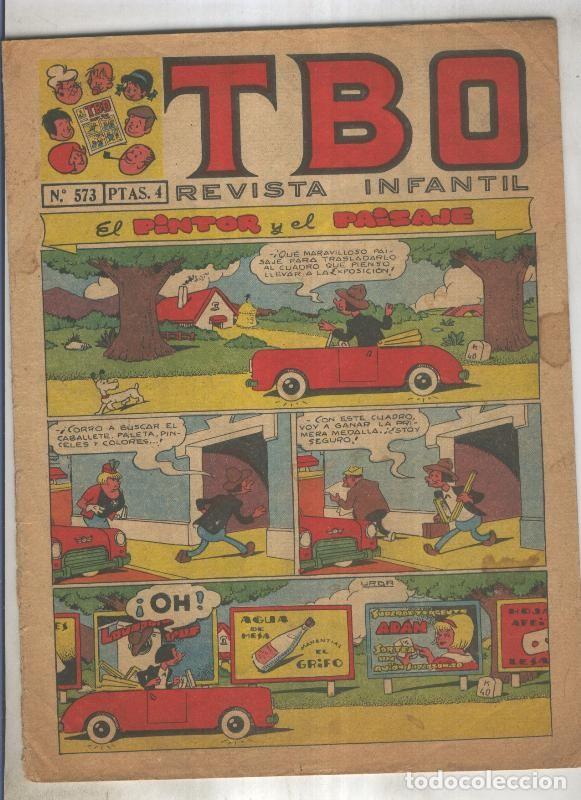 C&oacute;mics: TBO numero 573: El pintor y el paisaje (Urda), (numerado 2 en trasera) - Varios